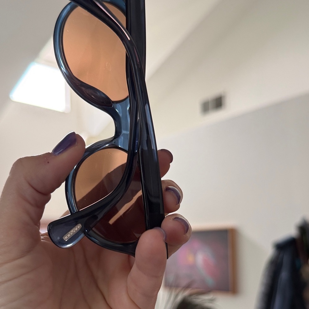 Oliver Peoples Irven blue Round Black Sunglasses - Picture 4 of 11